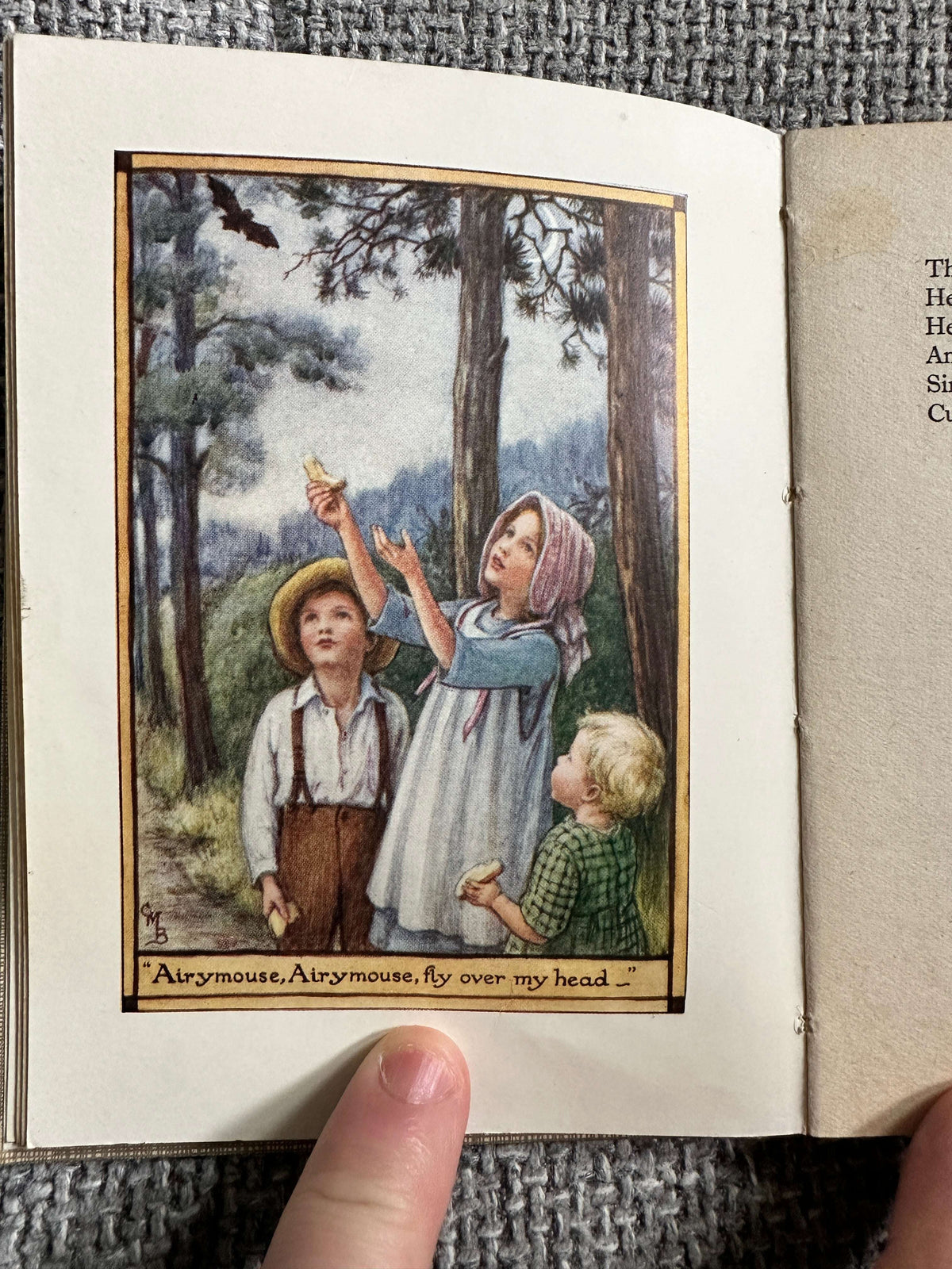 1935 A Little Book Of Old Rhymes - Cicely Mary Barker (Blackie & Son Ltd) - Honeyburn Books (UK)