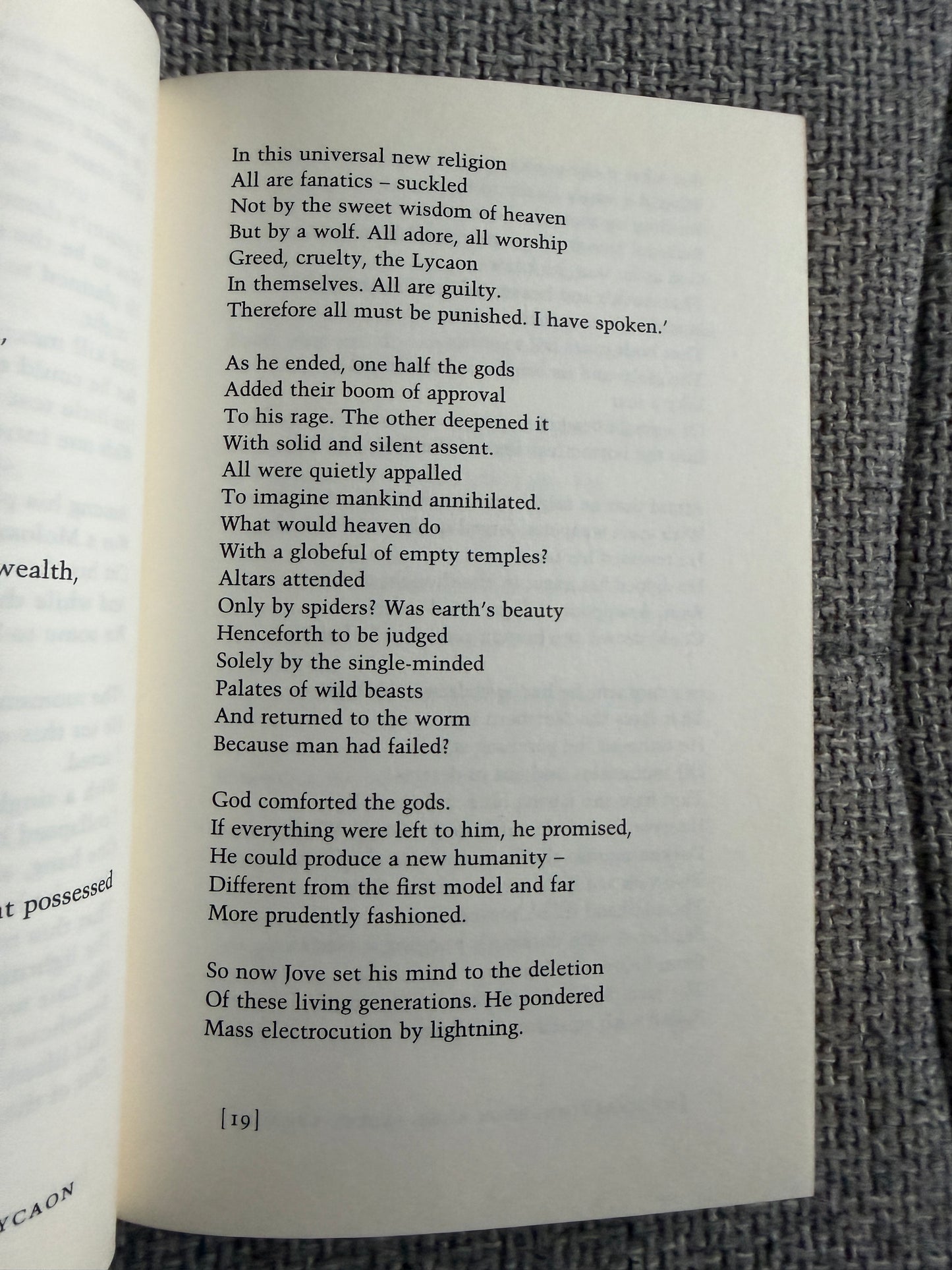 1997 Tales From Ovid Ted Hughes Faber & Faber - Honeyburn Books (UK)
