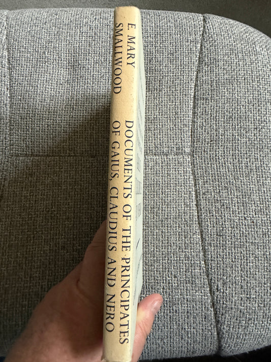 1967 Documents Gaius Claudius Nero - E. Mary Smallwood (Cambridge University Press)