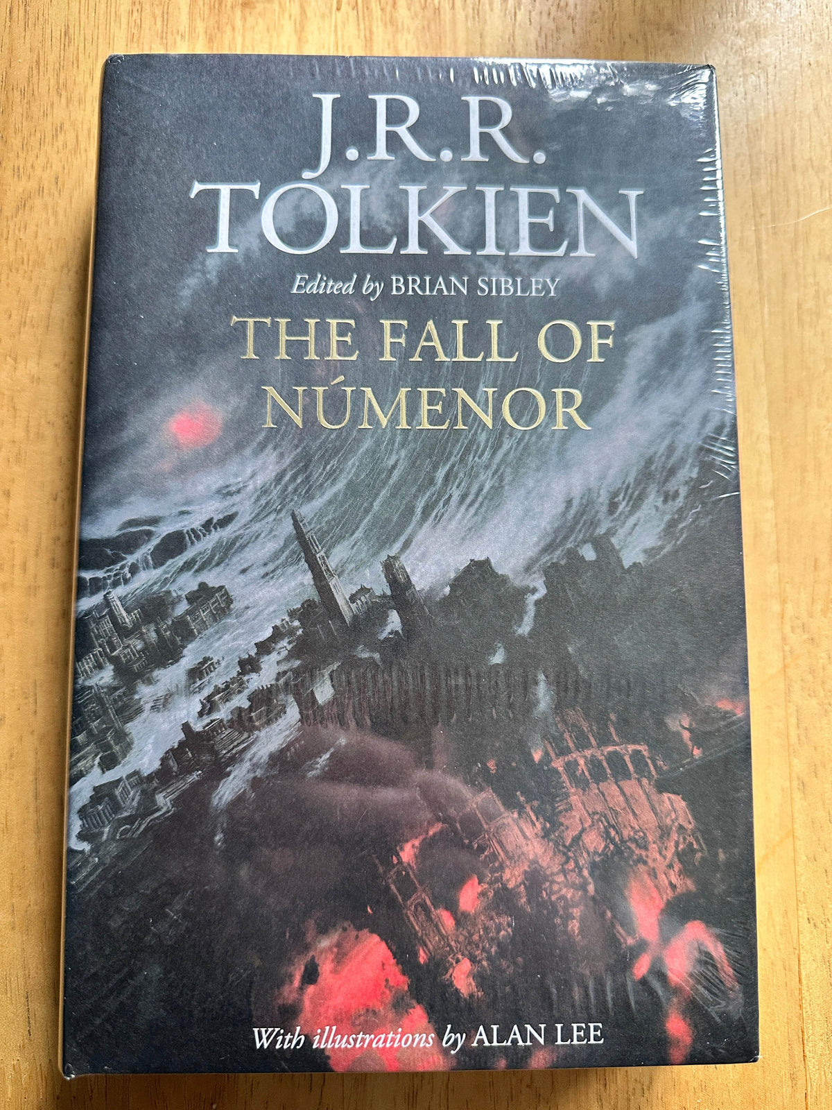 2022*1st* The Fall Of Númenor - J. R. R. Tolkien (Edited by Brian Sibley) illustrated by Alan Lee (HarperCollins)New & Sealed Copy - Honeyburn Books (UK)