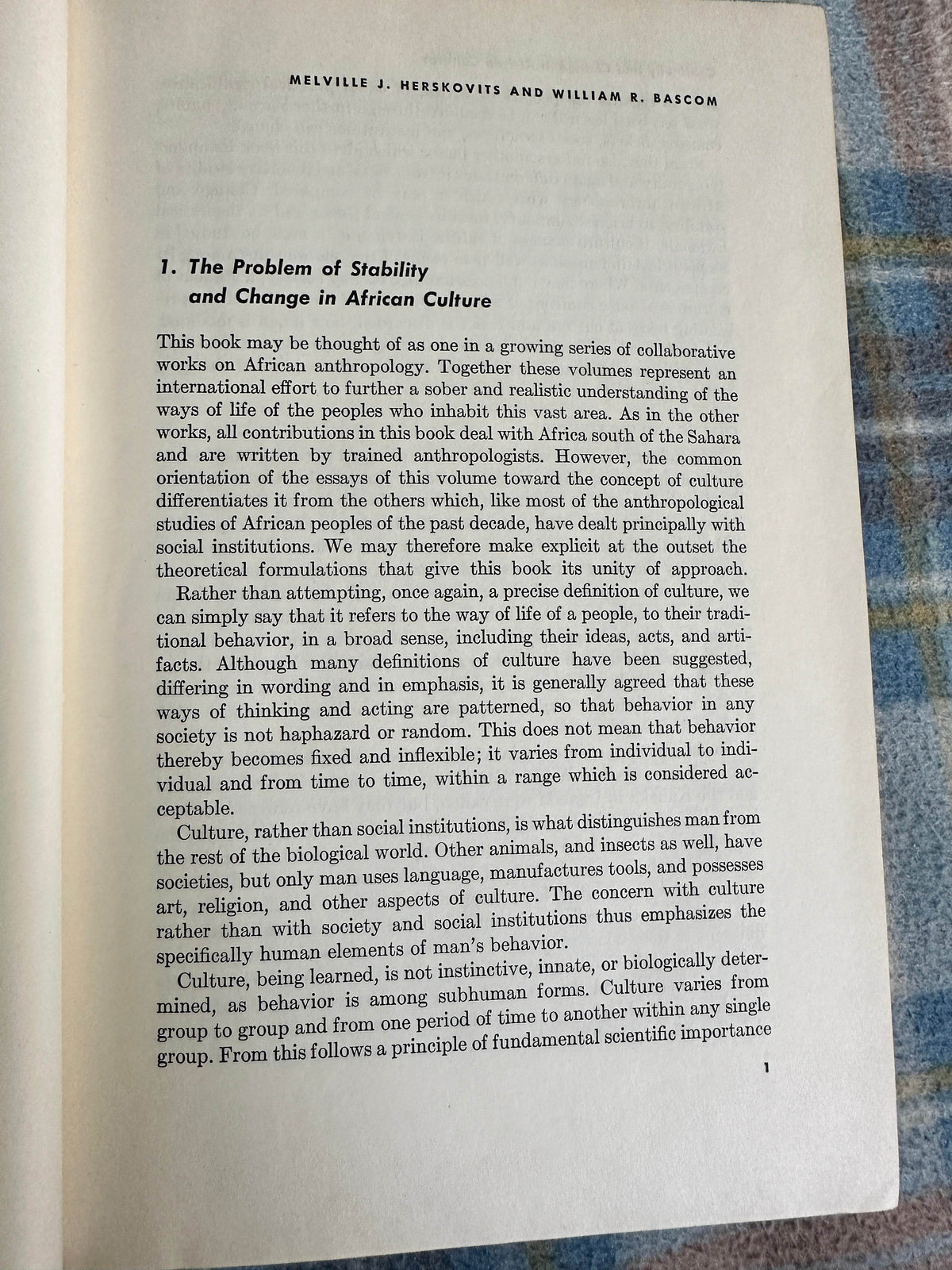 1959*1st* Continuity & Change In African Cultures - William R. Bascom & Melville J. Herskovits(The University of Chicago Press) - Honeyburn Books (UK)