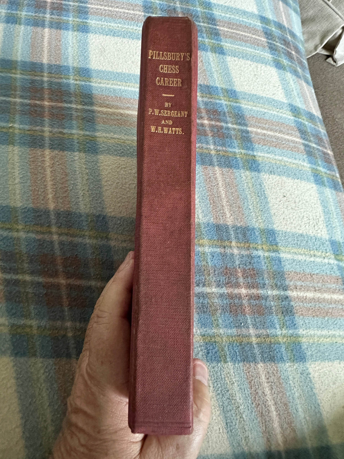 1922*1st* Pillsbury’s Chess Career - P. W. Sergeant & W. H. Watts(Printing Craft Ltd) - Honeyburn Books (UK)
