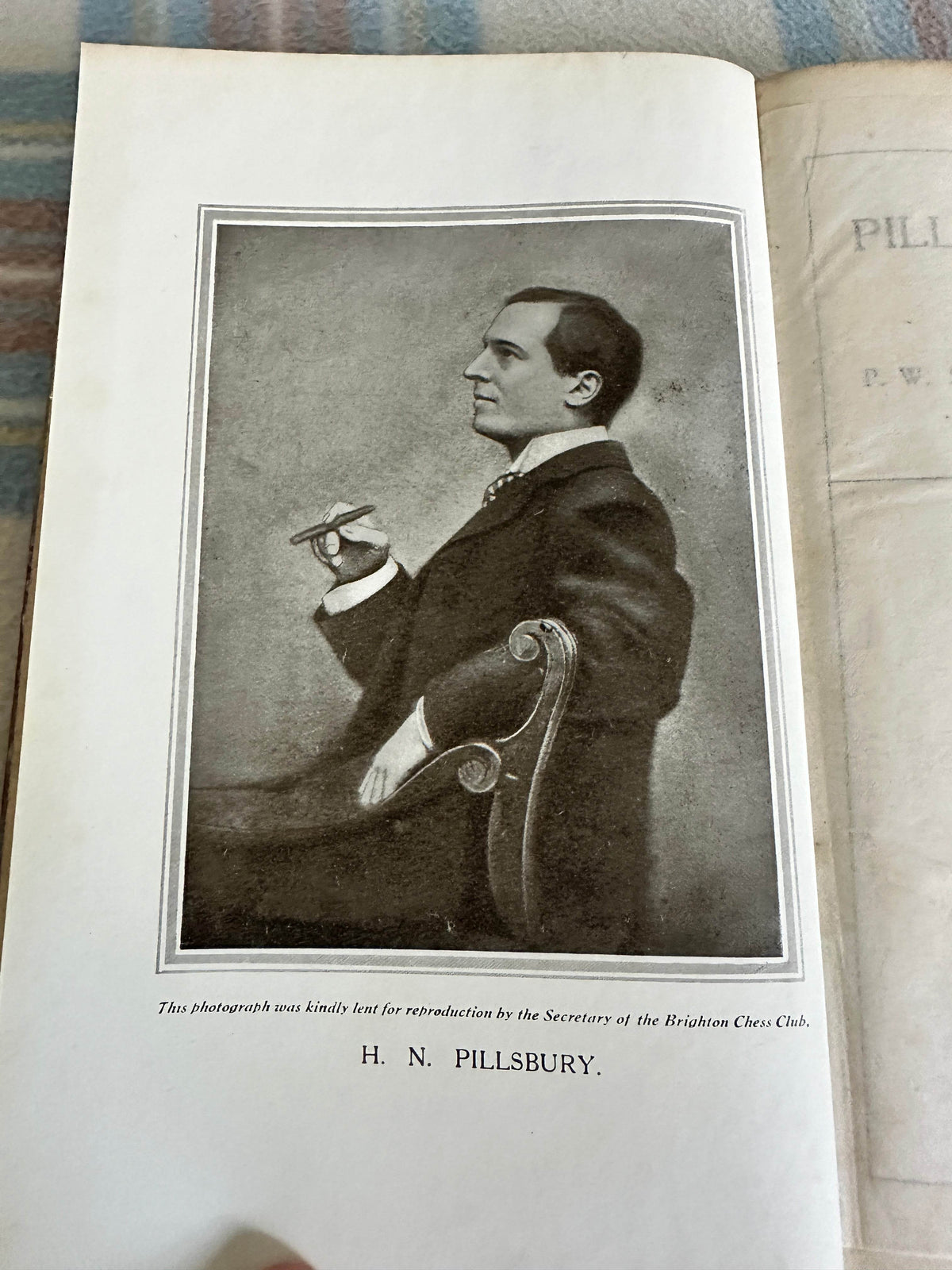 1922*1st* Pillsbury’s Chess Career - P. W. Sergeant & W. H. Watts(Printing Craft Ltd) - Honeyburn Books (UK)