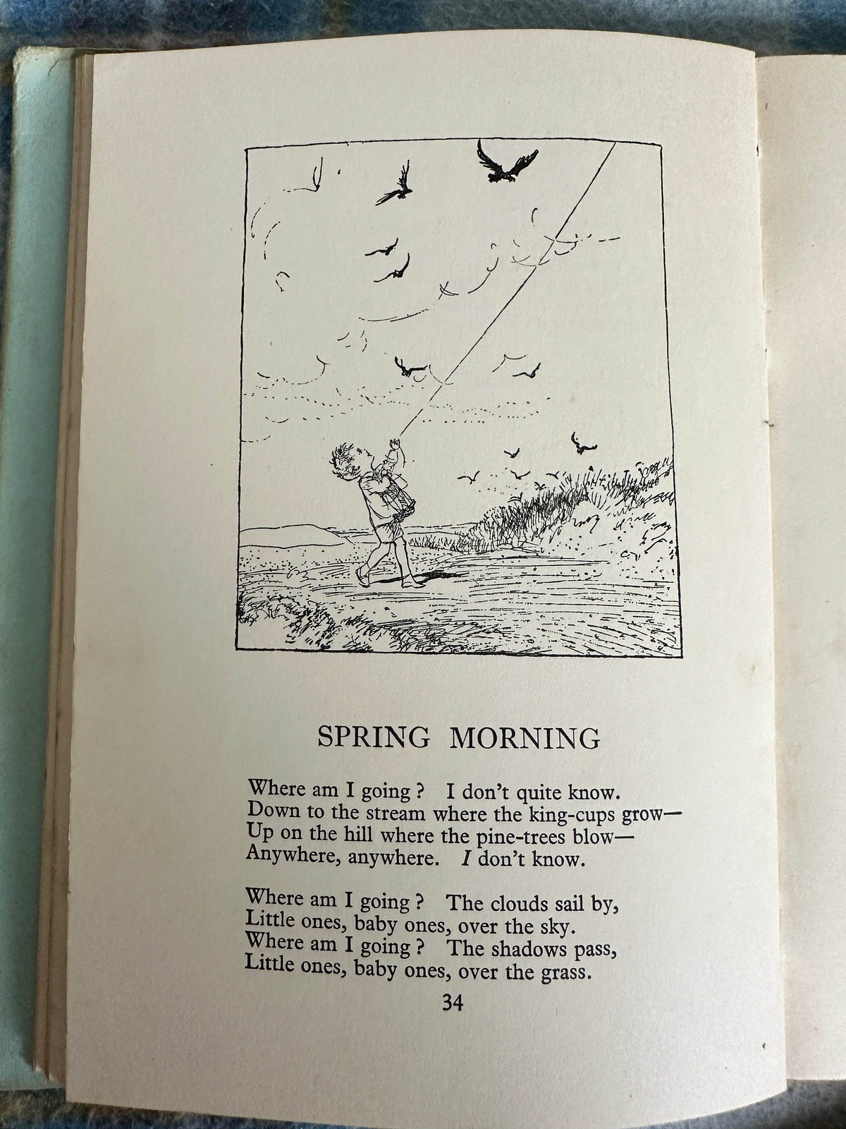 1934 When We Were Very Young - A. A. Milne(Illust Ernest Shepard) Methuen & Co Ltd - Honeyburn Books (UK)