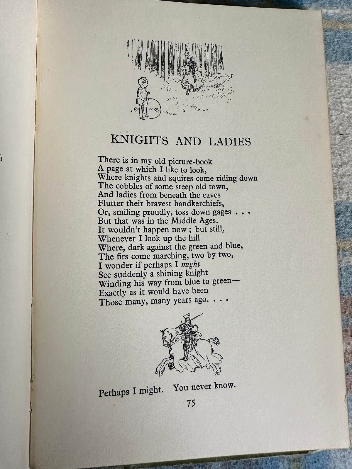 1934 When We Were Very Young - A. A. Milne(Illust Ernest Shepard) Methuen & Co Ltd - Honeyburn Books (UK)