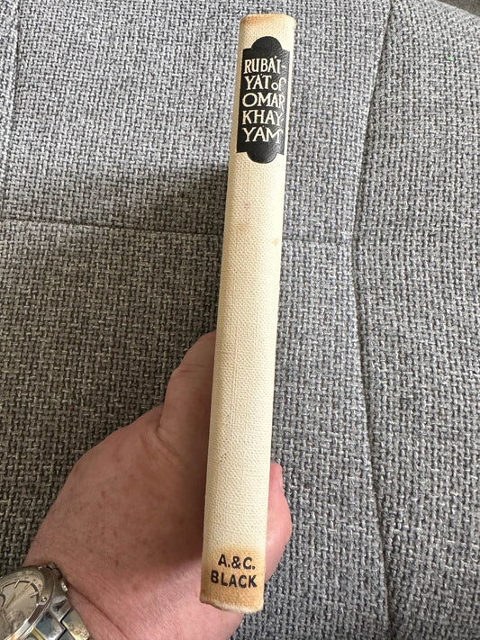 1967 Rubáiyát Of Omar Khayyám - Edward Fitzgerald with intro & notes by Reynold Alleyne Nicholson Litt.D (illustrated Gilbert James) A & C Black Ltd - Honeyburn Books (UK)