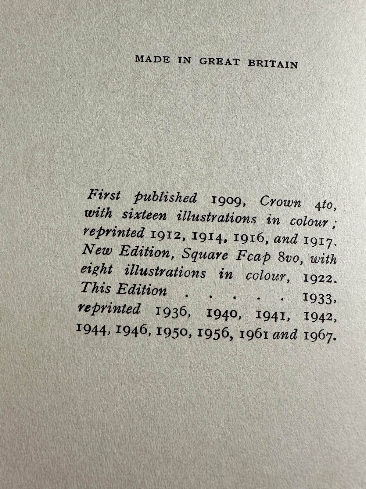 1967 Rubáiyát Of Omar Khayyám - Edward Fitzgerald with intro & notes by Reynold Alleyne Nicholson Litt.D (illustrated Gilbert James) A & C Black Ltd - Honeyburn Books (UK)