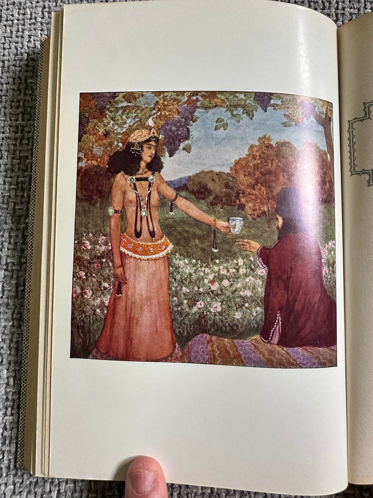 1967 Rubáiyát Of Omar Khayyám - Edward Fitzgerald with intro & notes by Reynold Alleyne Nicholson Litt.D (illustrated Gilbert James) A & C Black Ltd - Honeyburn Books (UK)