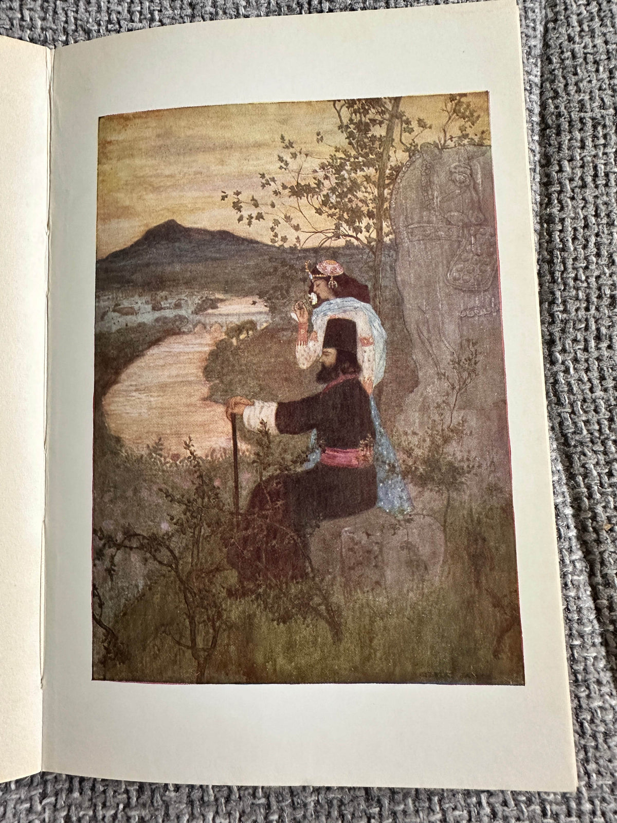 1967 Rubáiyát Of Omar Khayyám - Edward Fitzgerald with intro & notes by Reynold Alleyne Nicholson Litt.D (illustrated Gilbert James) A & C Black Ltd - Honeyburn Books (UK)