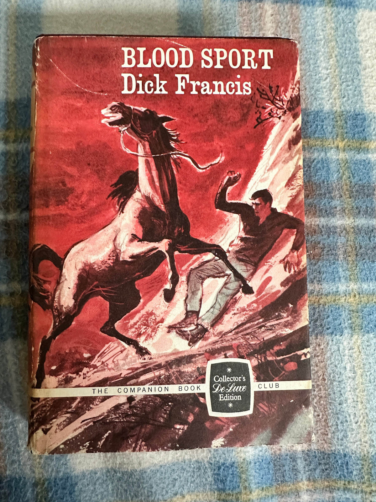 1967*1st* Blood Sport - Dick Francis (Companion Book Club Deluxe Edition) - Honeyburn Books (UK)