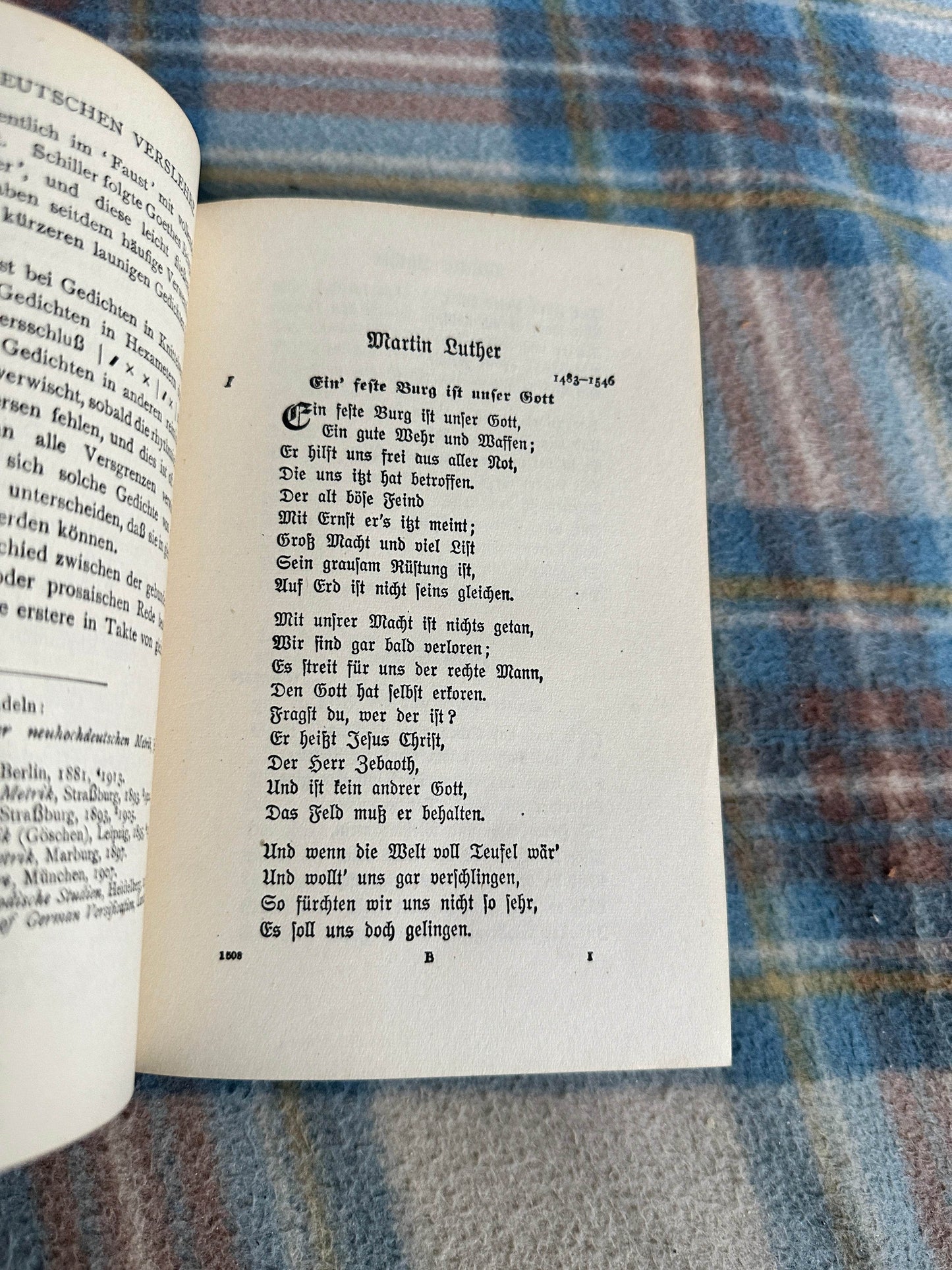 1946 A Book Of German Verse From Luther To Liliencron - H. G. Fiedler(Oxford Clarendon Press) - Honeyburn Books (UK)