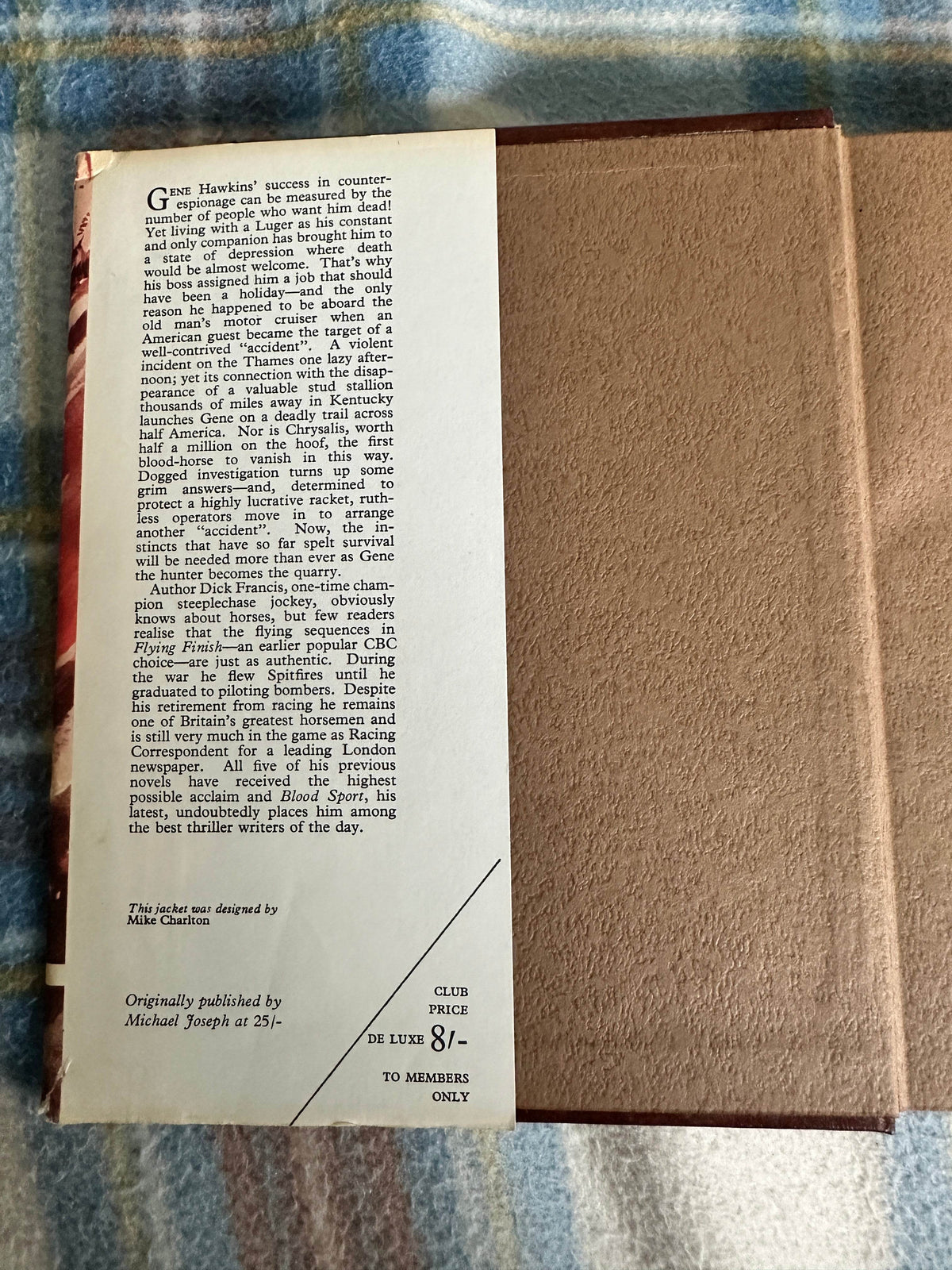 1967*1st* Blood Sport - Dick Francis (Companion Book Club Deluxe Edition) - Honeyburn Books (UK)