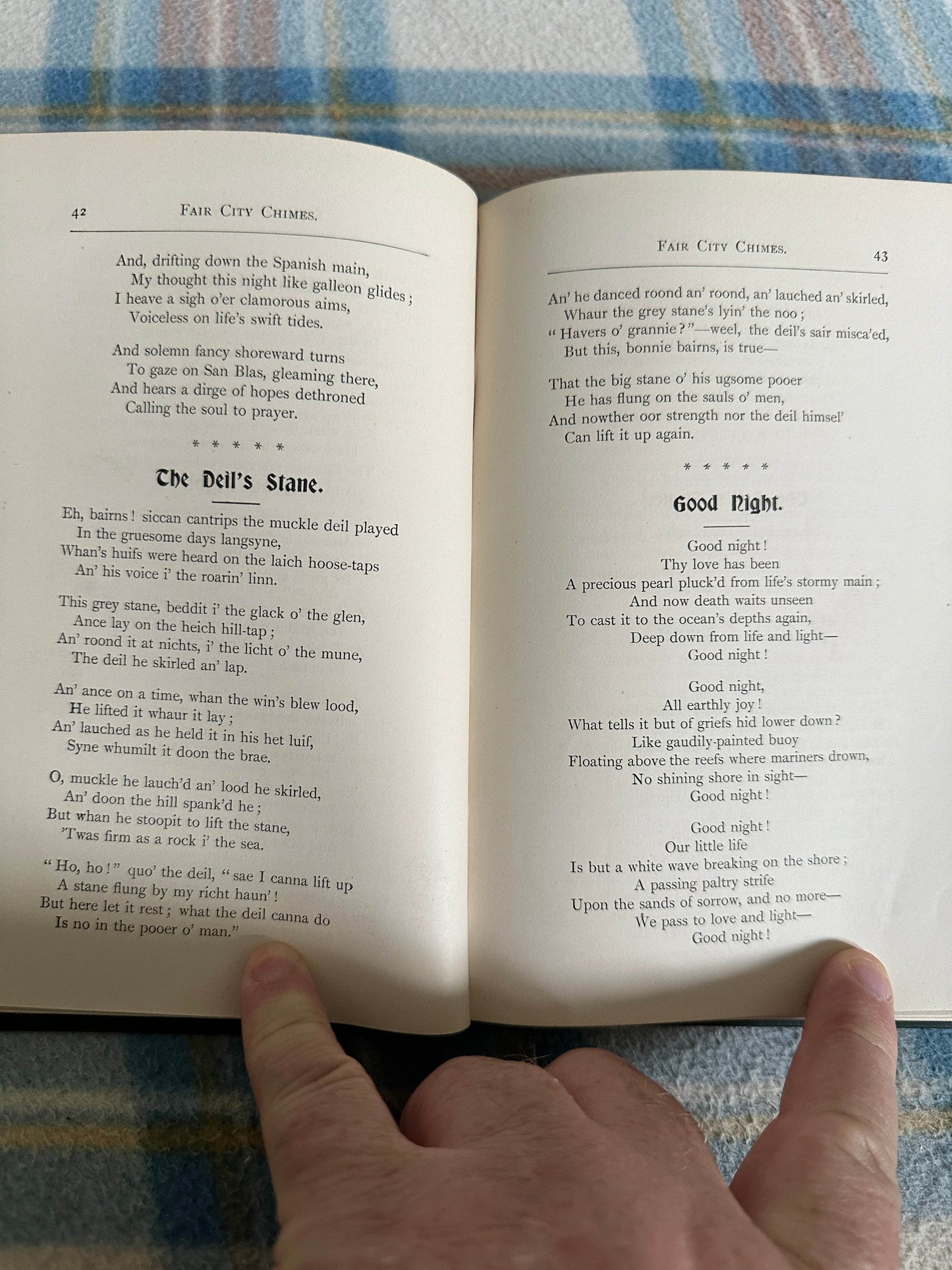 1898 Fair City…….Chimes - David Mitchell Smith(Wood & Son Perth Publisher) - Honeyburn Books (UK)