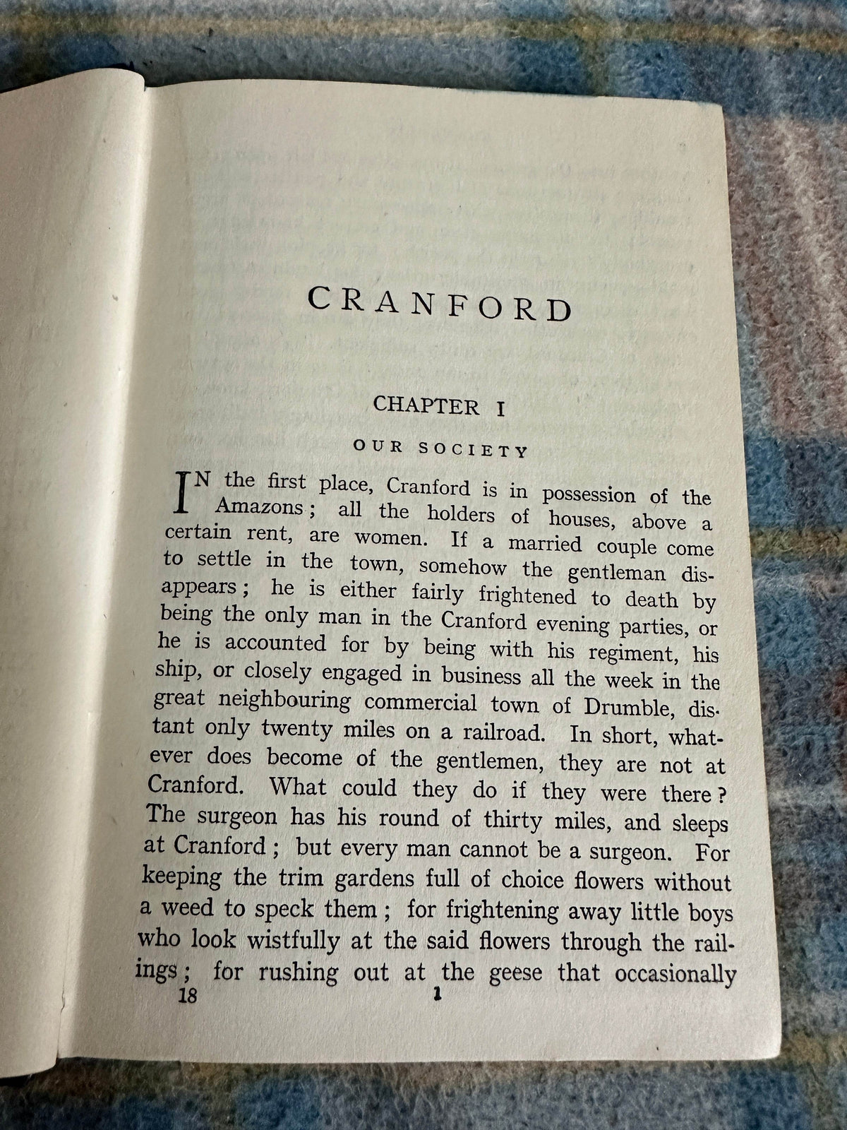 1950’s Cranford - Mrs. Gaskell(Thomas Nelson Publisher) - Honeyburn Books (UK)