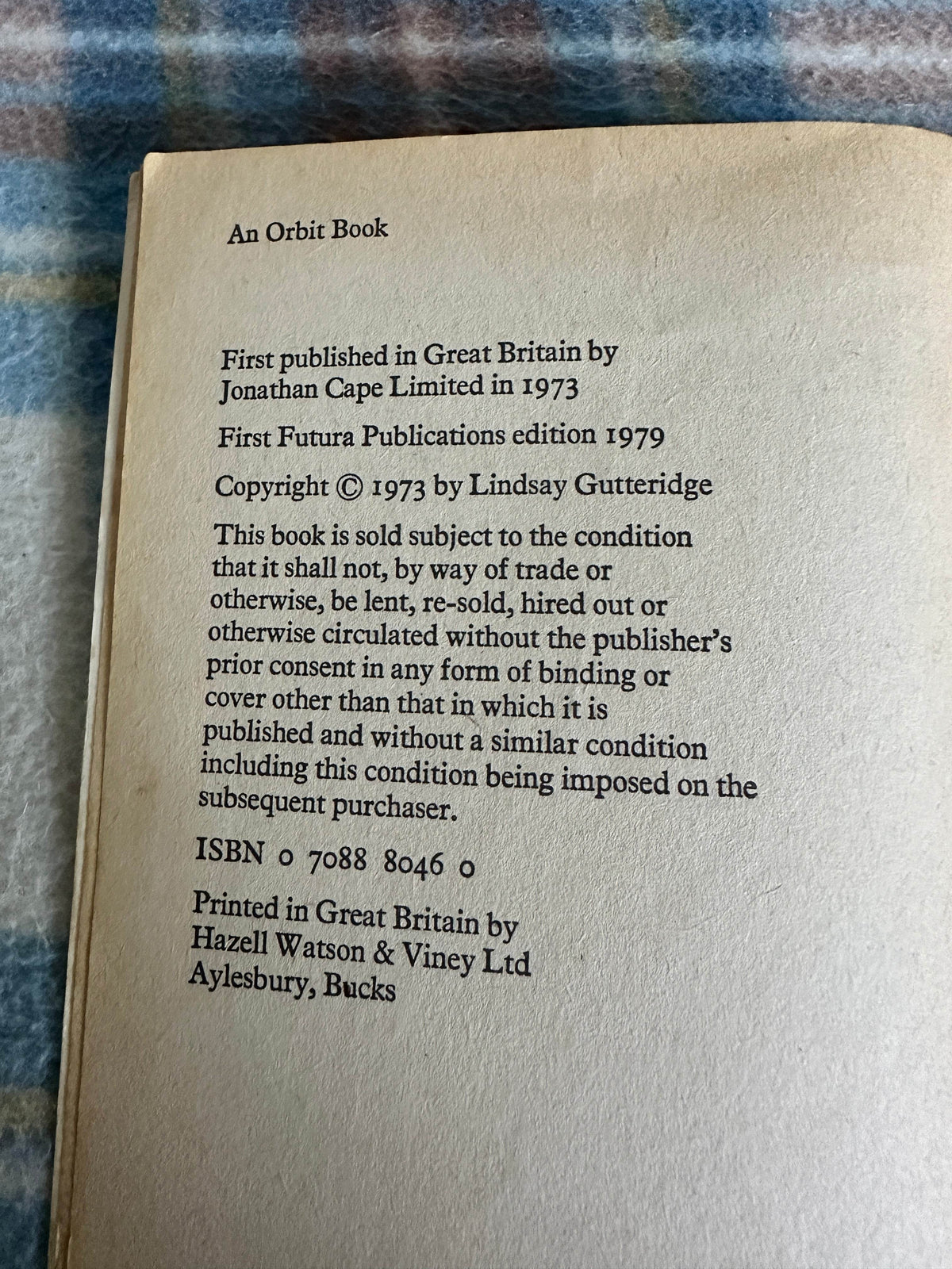 1979*1st* Killer Pine - Lindsay Gutteridge(Futura Publications Ltd) - Honeyburn Books (UK)