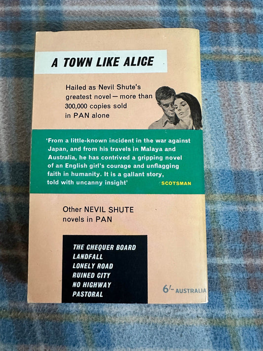1965 A Town Like Alice - Nevil Shute(Pan Books) - Honeyburn Books (UK)