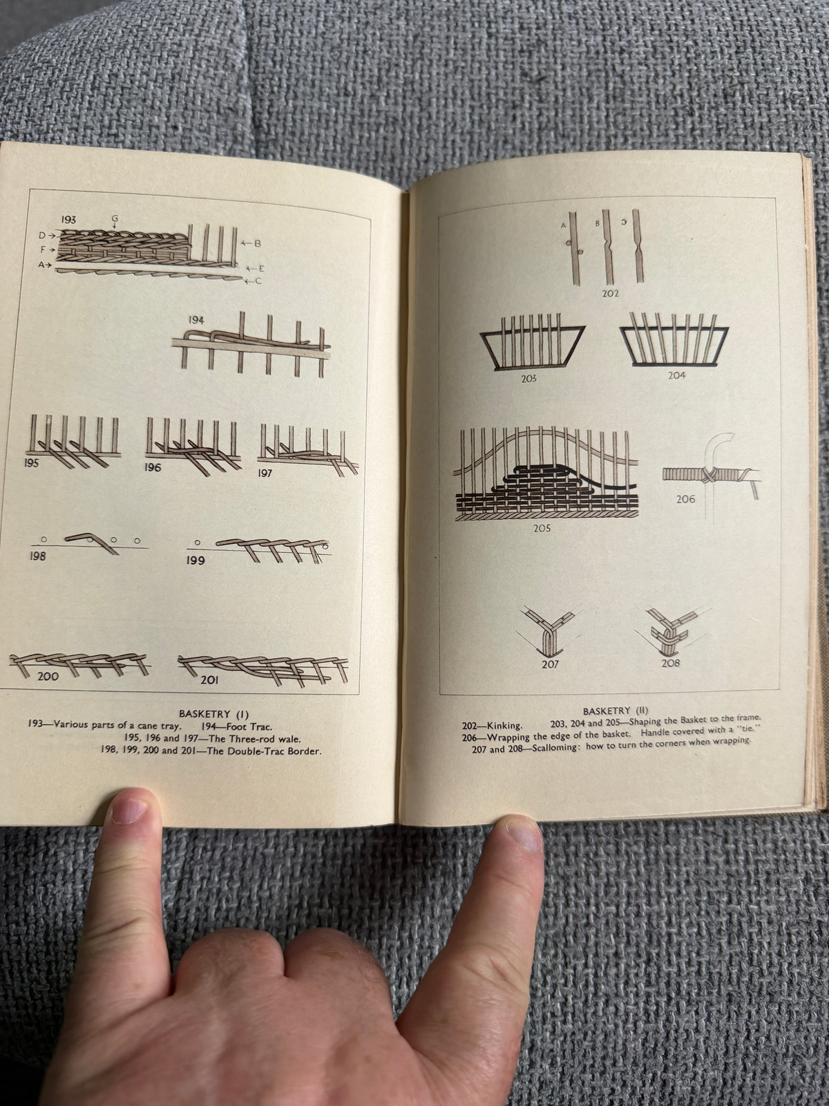 1940 Needlework Crafts Book by Irene Davison, Agnes M. Miall, R.K. & M.I.R. Polkinghorne - News Chronicle Edition - Honeyburn Books (UK)