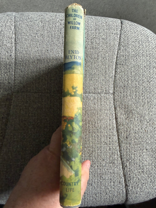1955 The Children Of Willow Farm - Enid Blyton (Harry Rountree illust) Country Life - Honeyburn Books (UK)