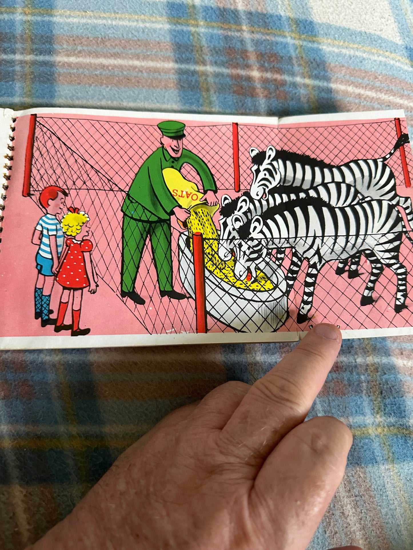 1951*1st* Feed The Animals - H. A. Rey(Chatto & Windus)Lift The Flap Book - Honeyburn Books (UK)