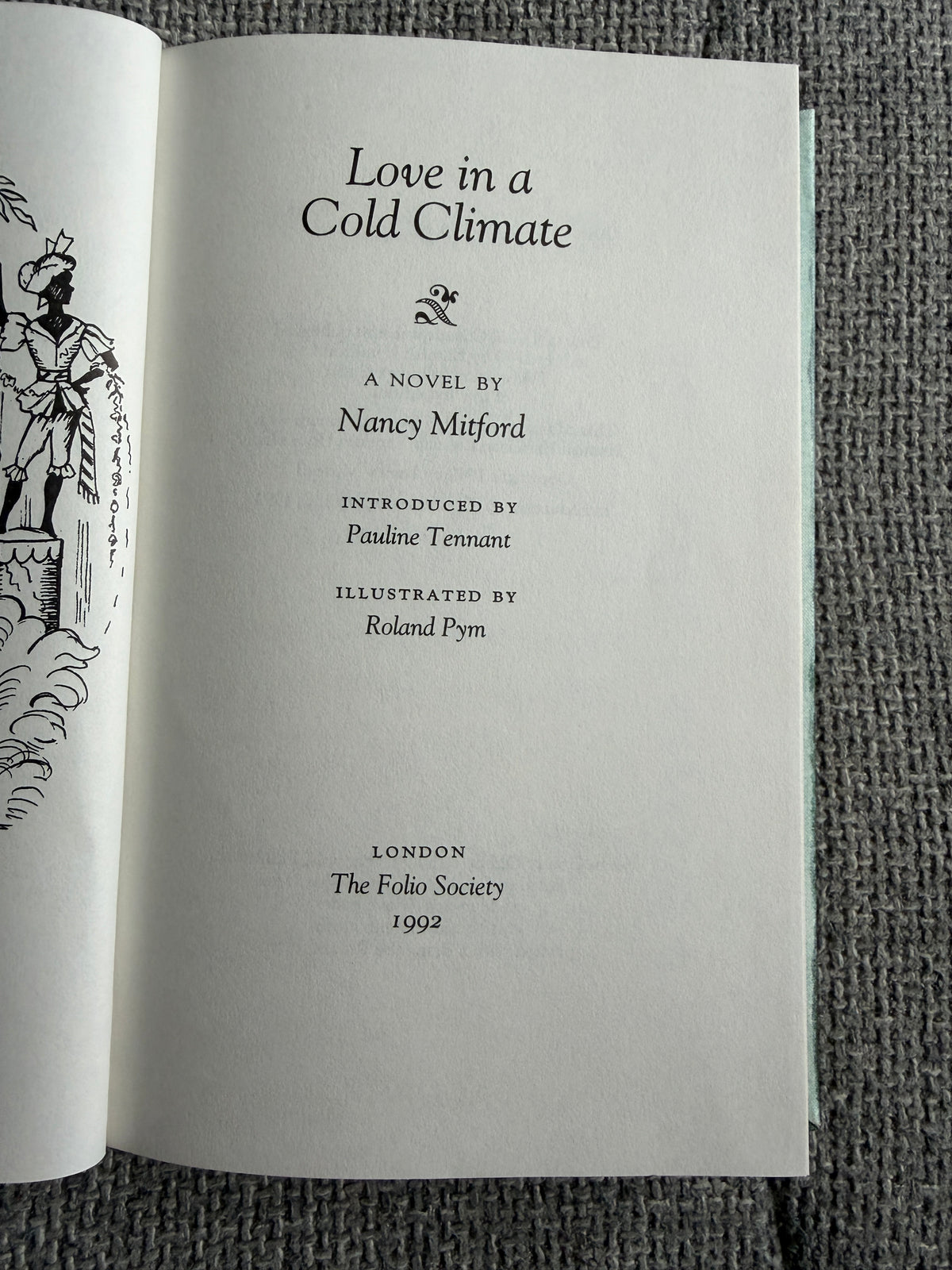 1993 Love In A Cold Climate - Nancy Mitford (Folio Slipcase) - Honeyburn Books (UK)