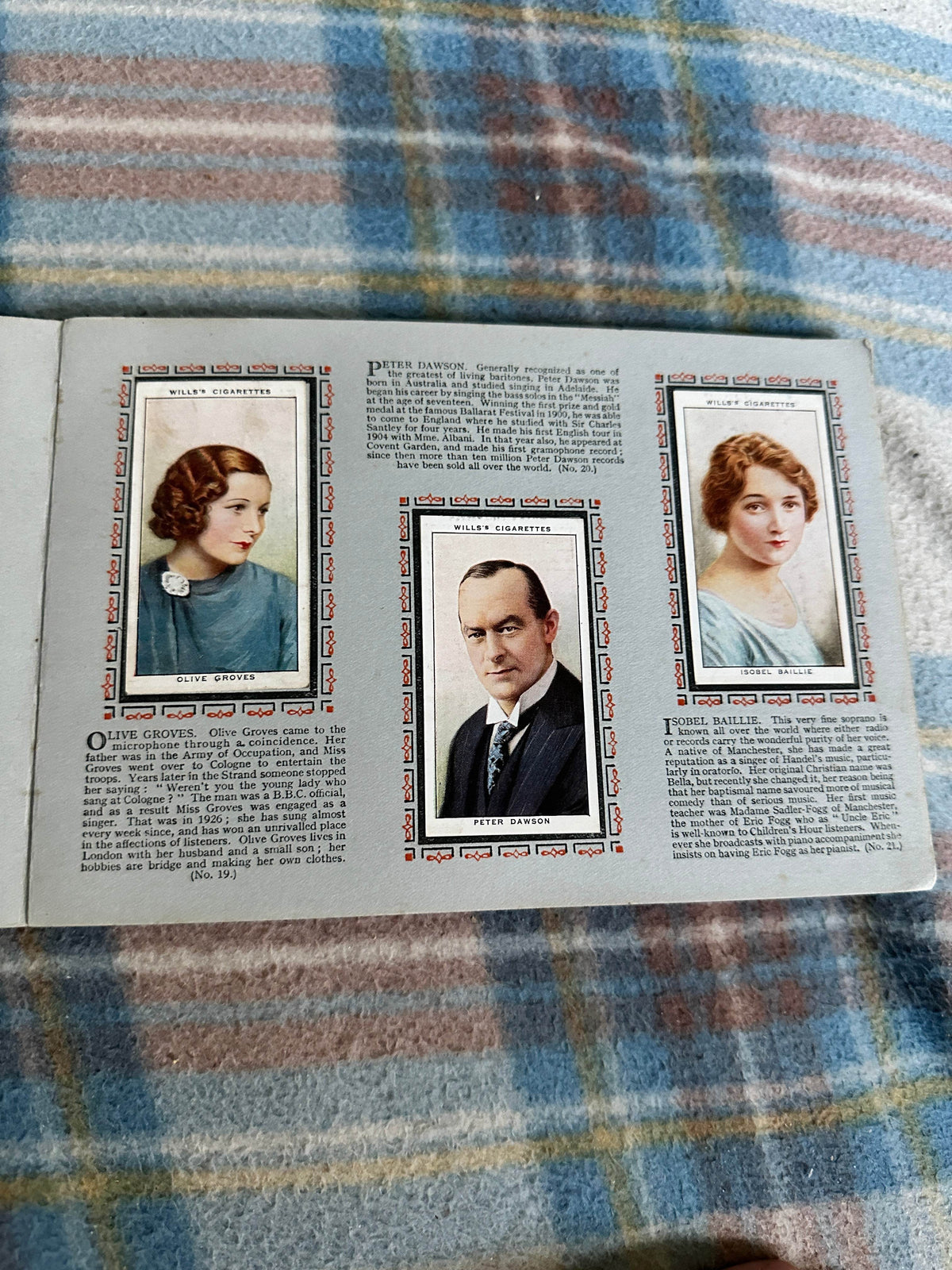 1940’s Radio Celebrities (Wills Cigarette cards complete set) - Honeyburn Books (UK)