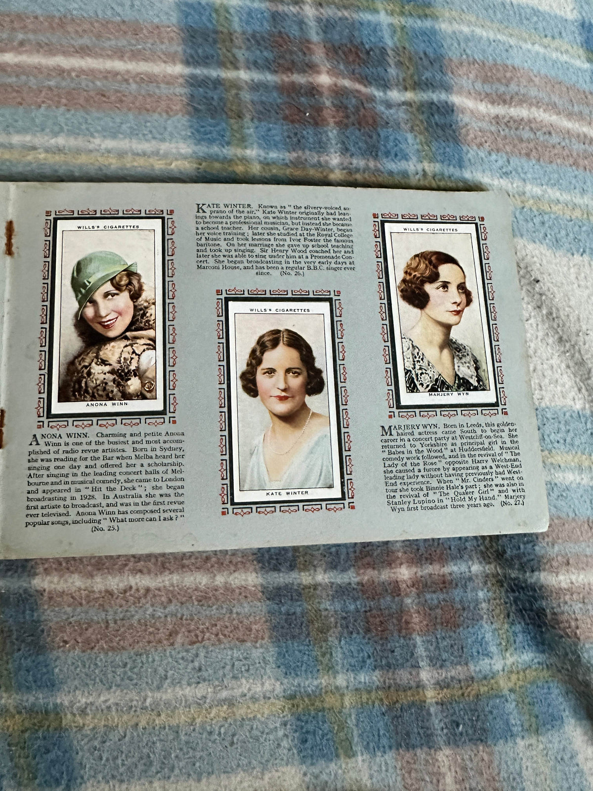 1940’s Radio Celebrities (Wills Cigarette cards complete set) - Honeyburn Books (UK)