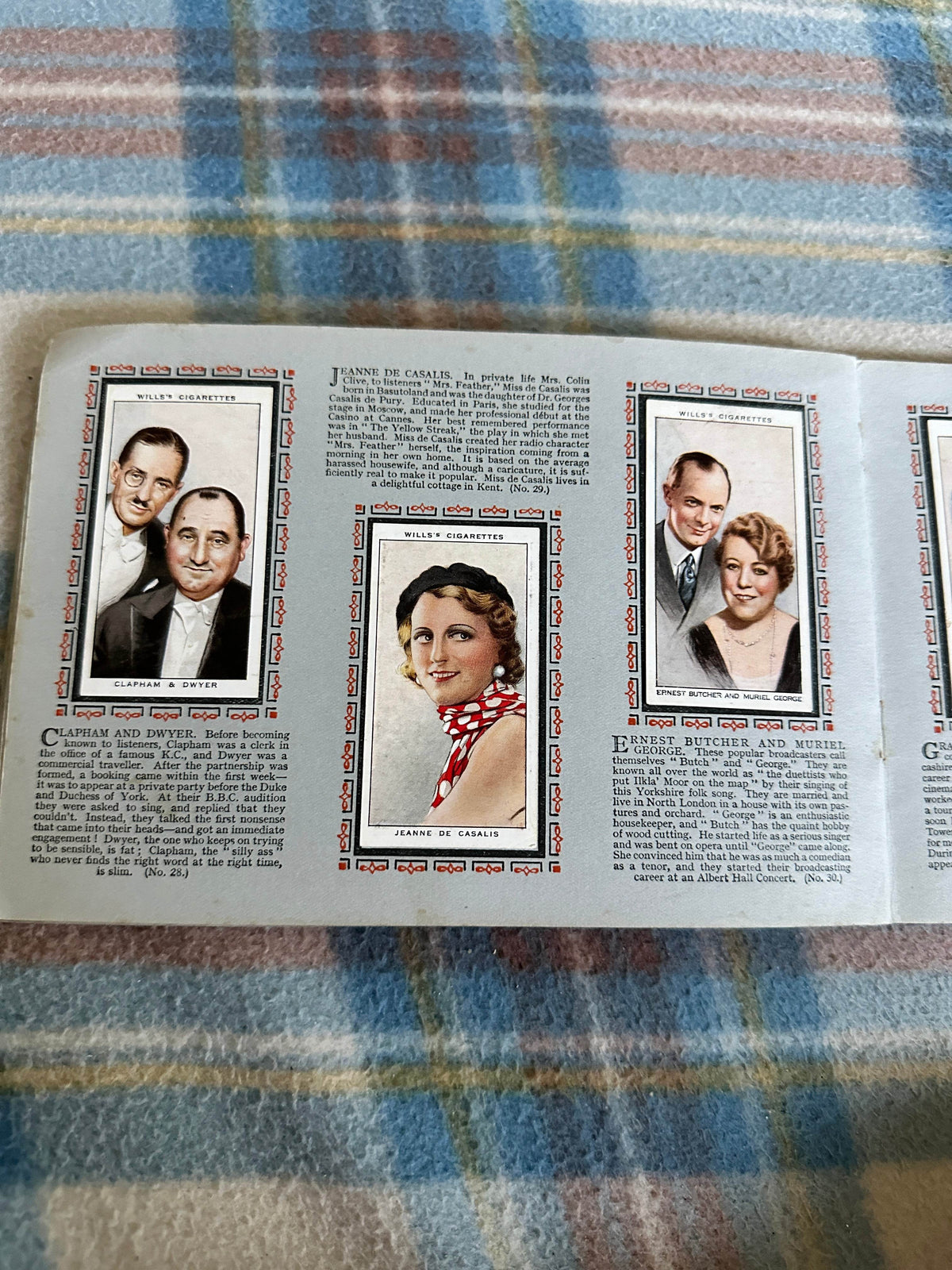 1940’s Radio Celebrities (Wills Cigarette cards complete set) - Honeyburn Books (UK)