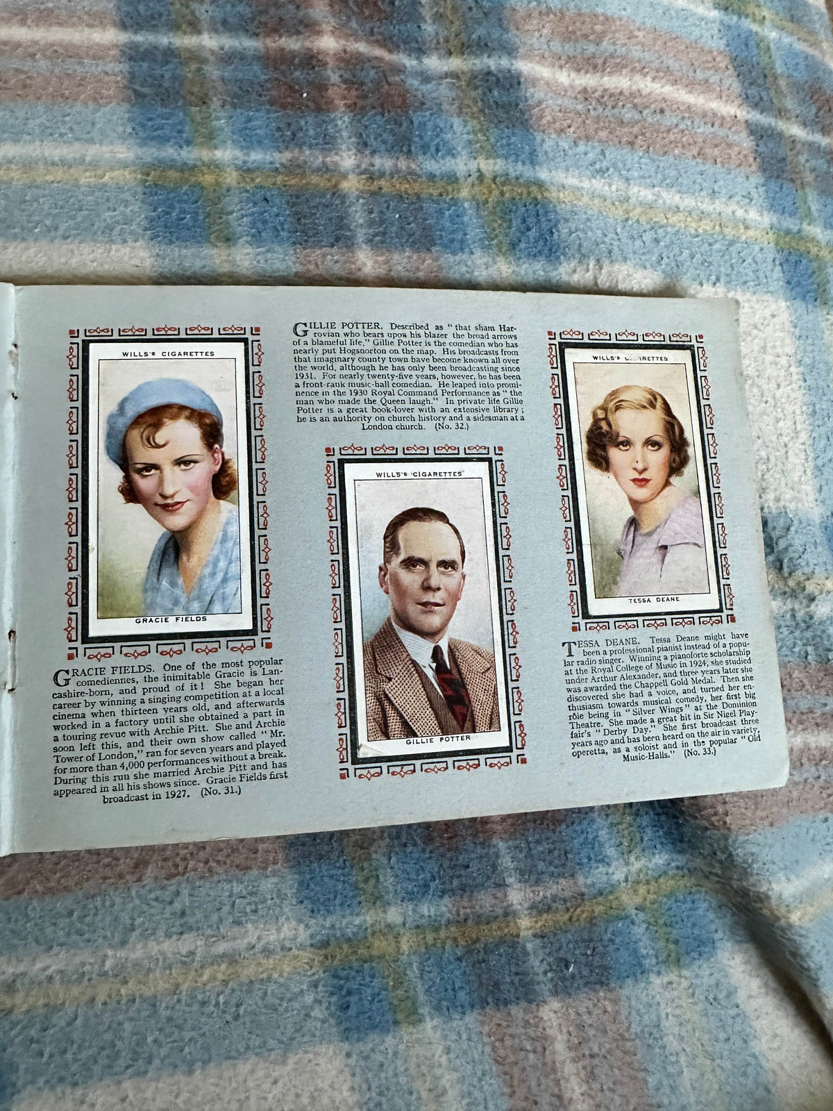 1940’s Radio Celebrities (Wills Cigarette cards complete set) - Honeyburn Books (UK)