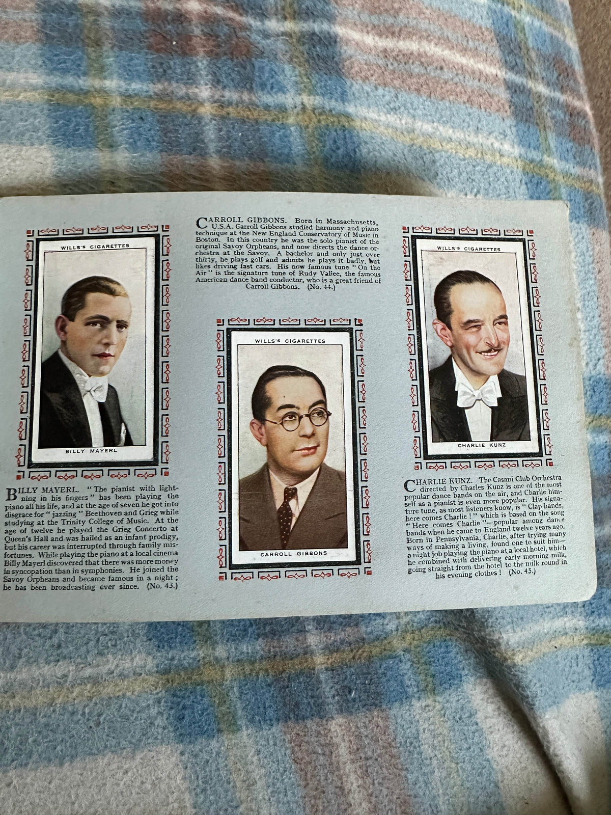 1940’s Radio Celebrities (Wills Cigarette cards complete set) - Honeyburn Books (UK)