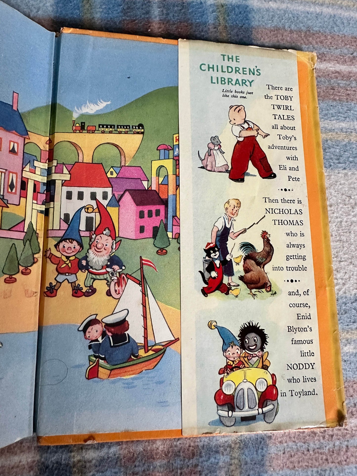 1952*1st* Well Done Noddy! - Enid Blyton(Beek illustrated) Sampson Low Marston & Co Ltd address,25 Gilbert Street,LondonW1 - Honeyburn Books (UK)