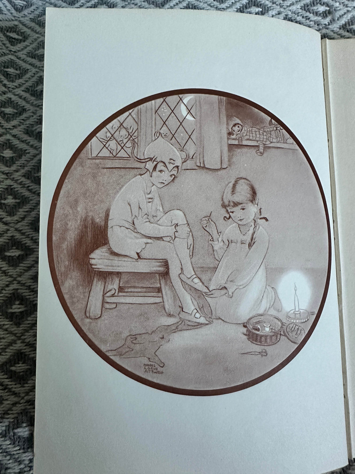 1967 J. M. Barrie’s Peter Pan & Wendy - retold May Byron(Mable Lucie Attwell illustration) - Honeyburn Books (UK)