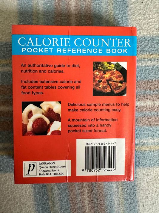 2002 Calorie Counter(Pocket Reference) Pat Bacon (Parragon Books) - Honeyburn Books (UK)