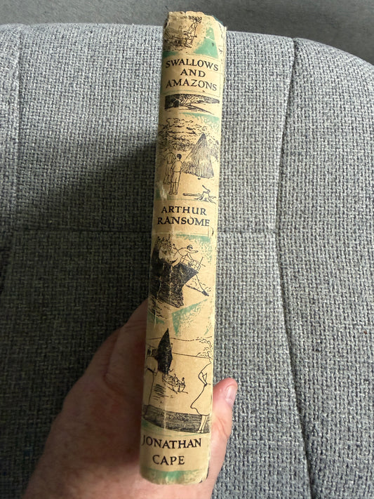 1944 Swallows & Amazons - Arthur Ransome (Nancy Blackett illust) Jonathan Cape