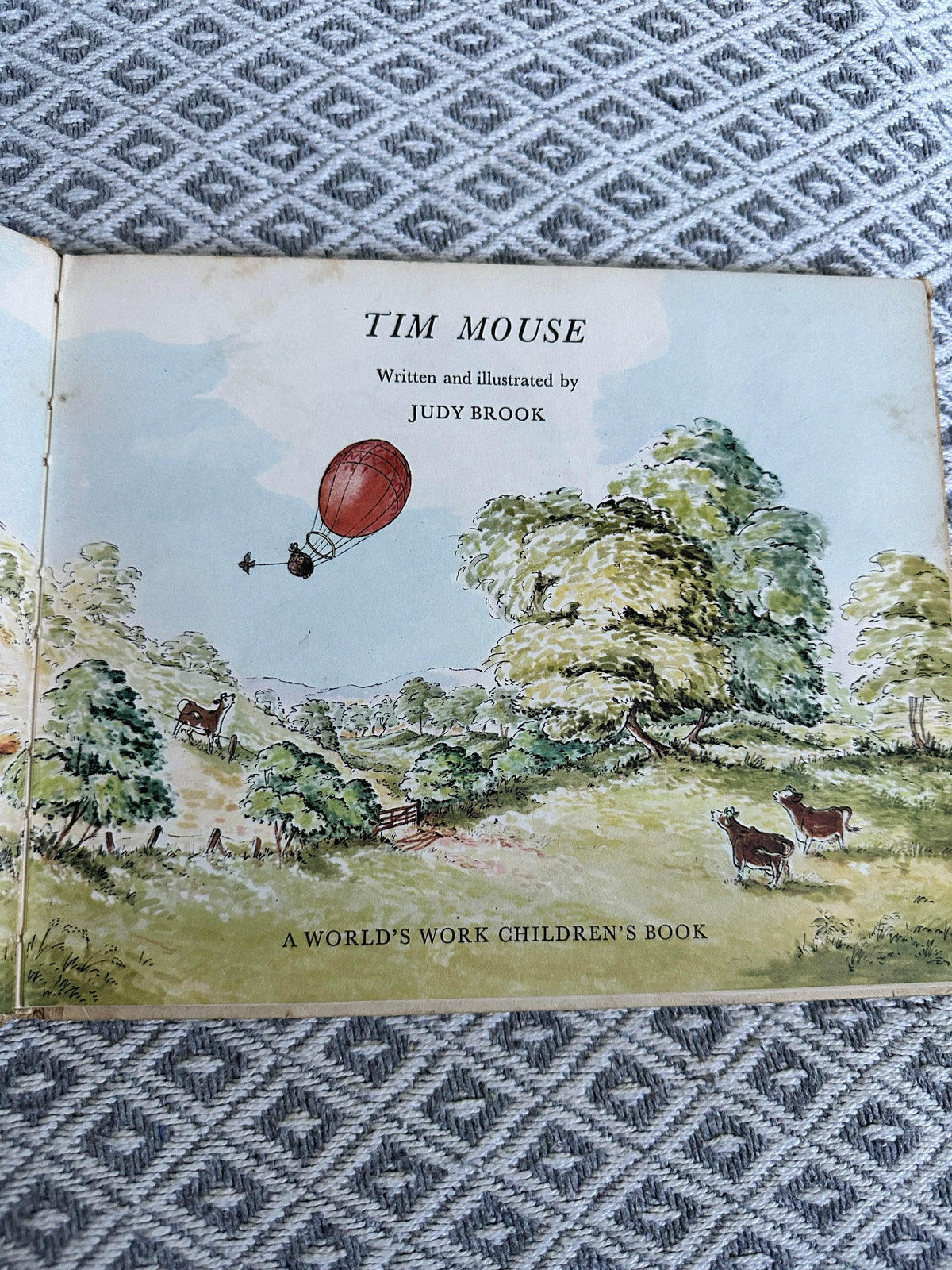 1966*1st* Tim Mouse - Judy Brook (This Worlds Work(1913) Ltd - Honeyburn Books (UK)