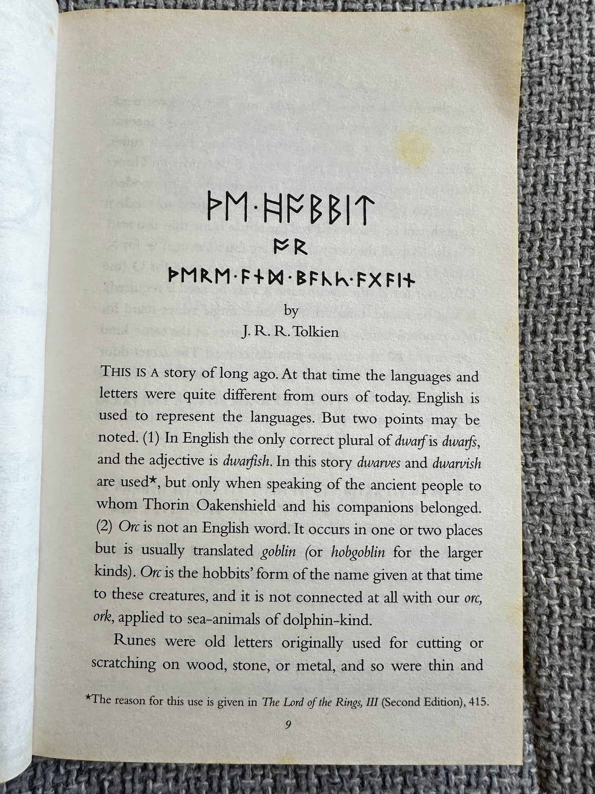 2013 The Hobbit - J. R. R. Tolkien (David Wyatt illustr) HarperCollins - Honeyburn Books (UK)