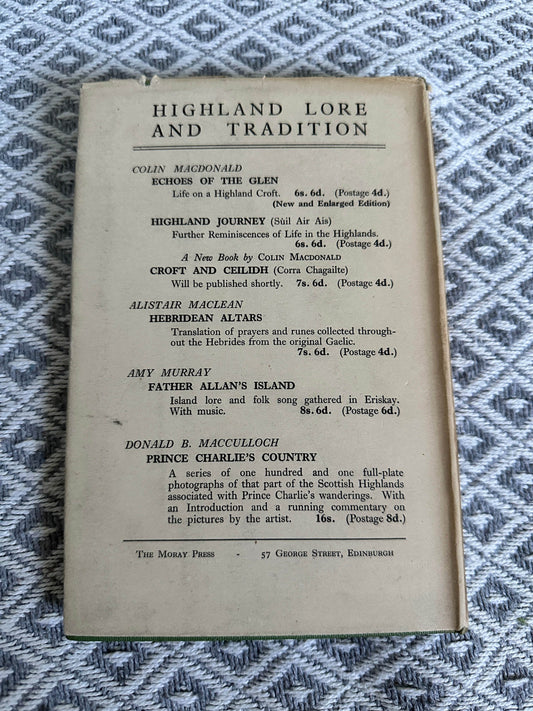 1947 The Lum Hat Wantin’ The Croon - David Rorie(The Moray Press) - Honeyburn Books (UK)