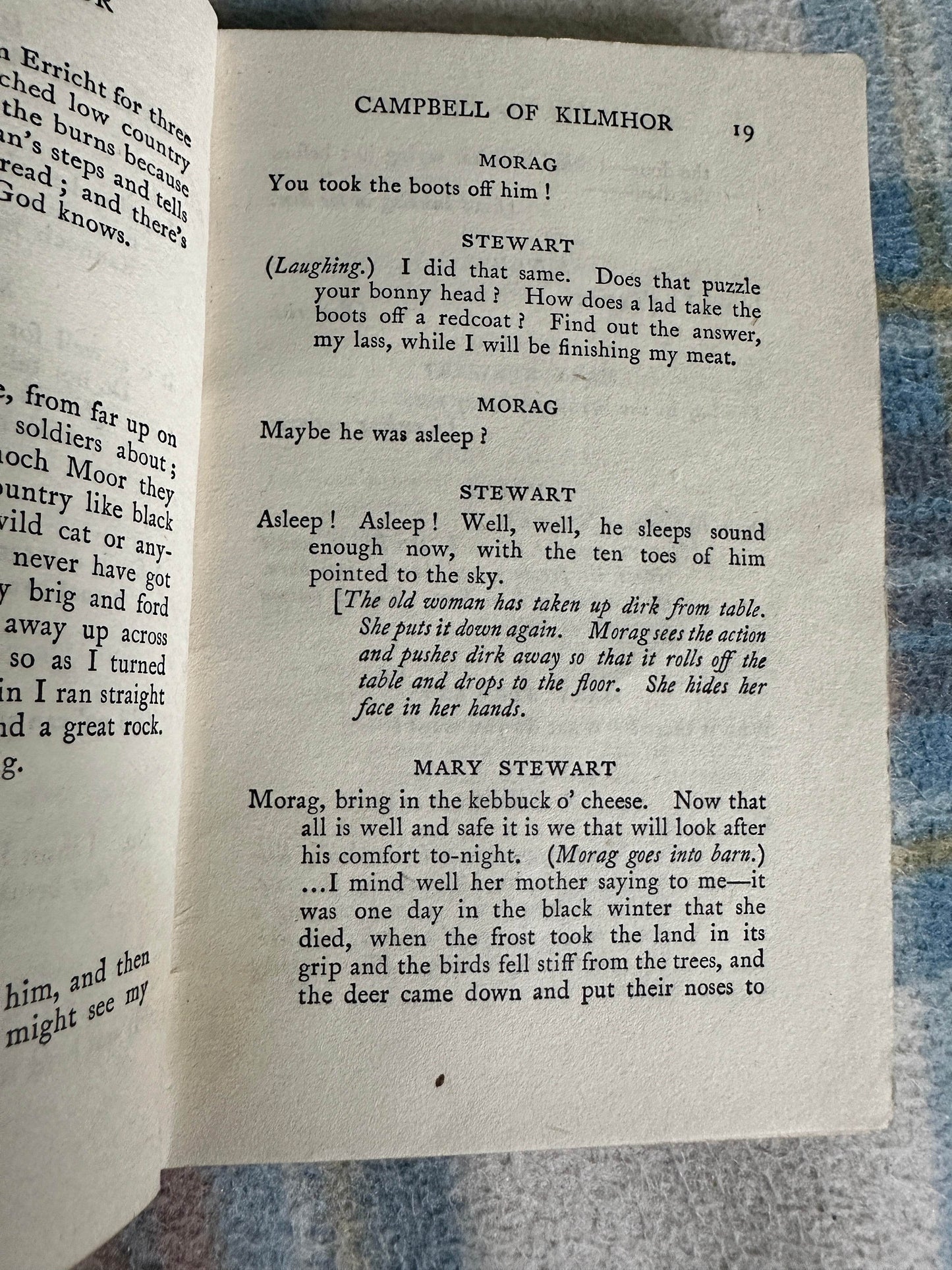 1930 Campbell Of Kilmhor(Rep Plays No3) J. A. Ferguson(Gowans & Gray Ltd Publishing) - Honeyburn Books (UK)