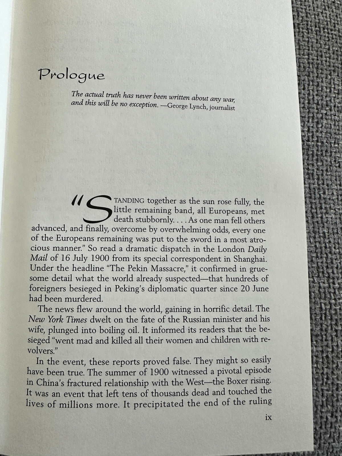 2000*1st* The Boxer Rebellion - Diana Preston (Walker & Co New York) - Honeyburn Books (UK)