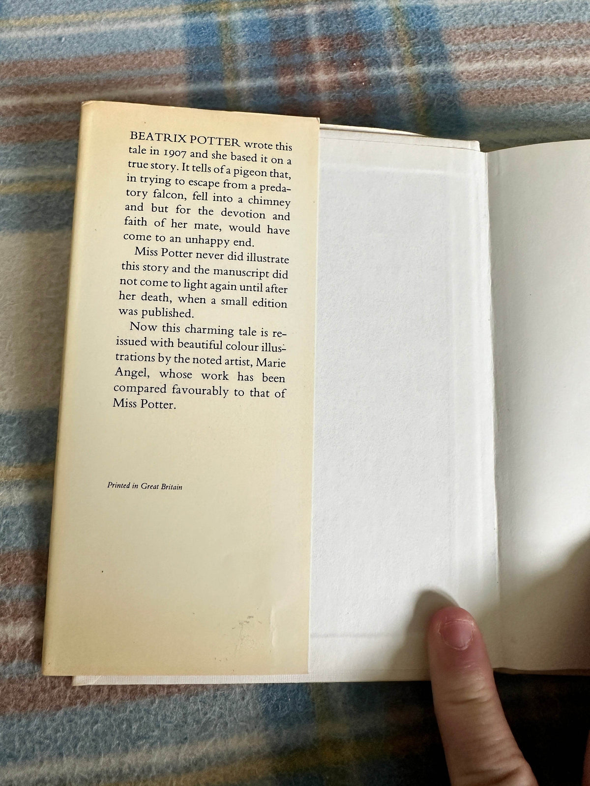 1983 The Tale Of The Faithful Dove - Beatrix Potter(Marie Angel Illust) Frederick Warne & Co Ltd) - Honeyburn Books (UK)
