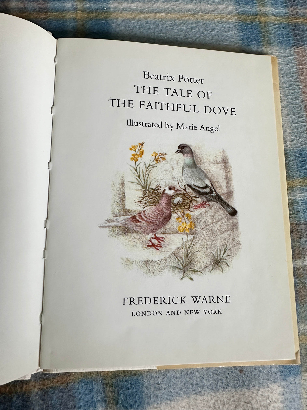 1983 The Tale Of The Faithful Dove - Beatrix Potter(Marie Angel Illust) Frederick Warne & Co Ltd) - Honeyburn Books (UK)