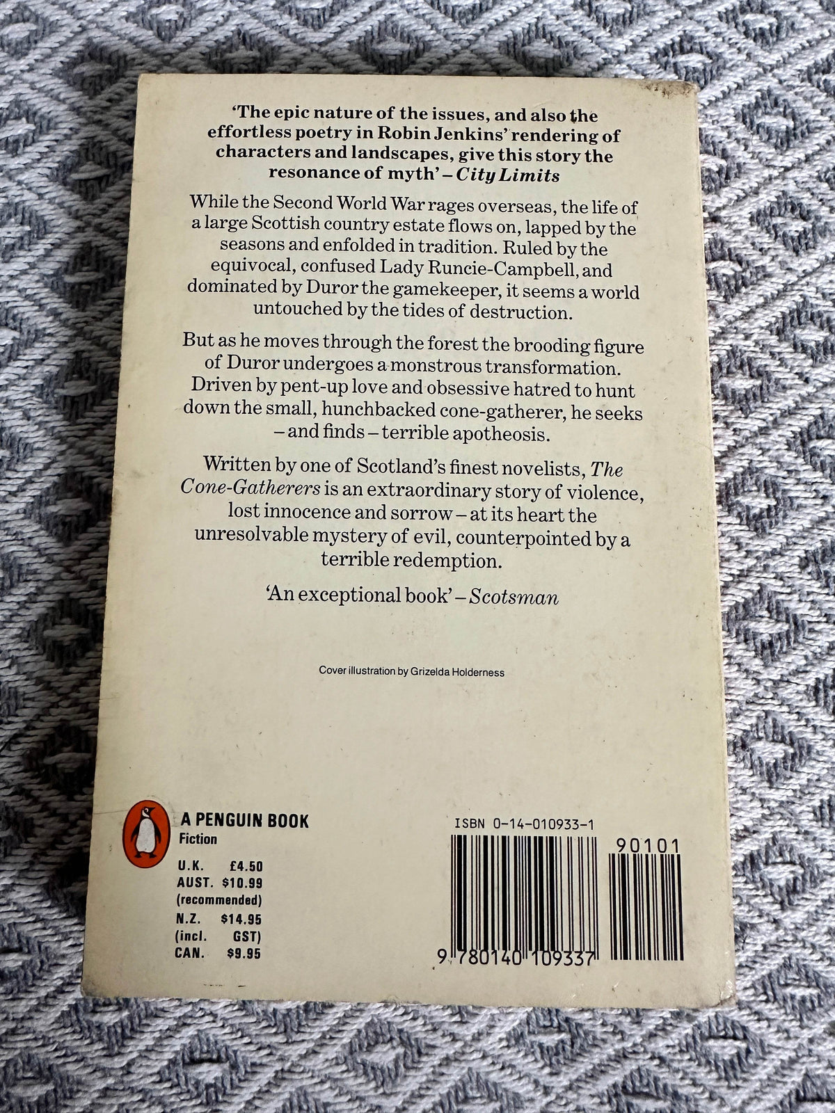 1983 The Cone-Gatherers - Robin Jenkins (Penguin) - Honeyburn Books (UK)