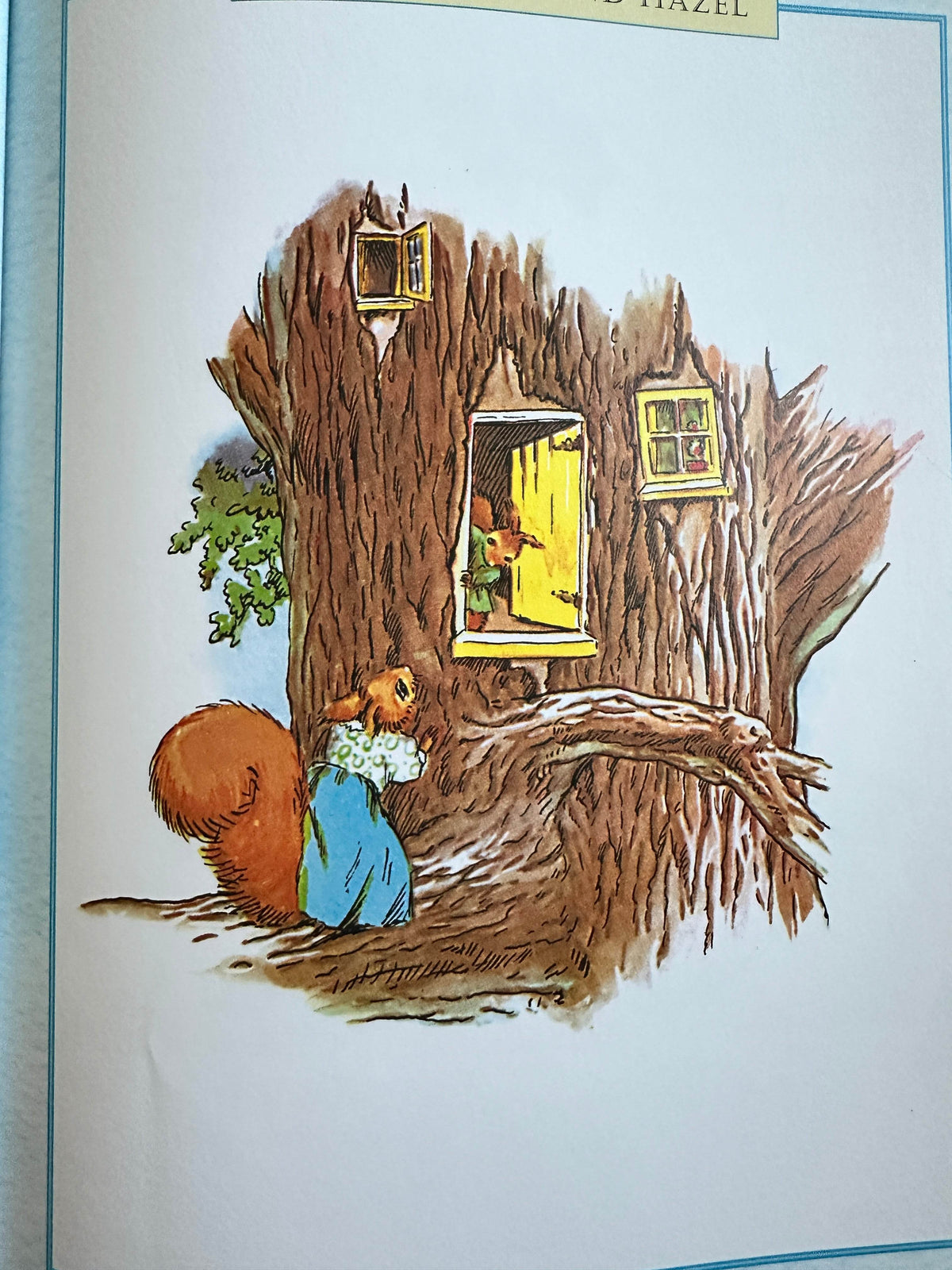 2000 Blackberry Farm: Mrs. Squirrel & Hazel - Jane Pilgrim (F. Stocks May Illust) Brockhampton Press - Honeyburn Books (UK)