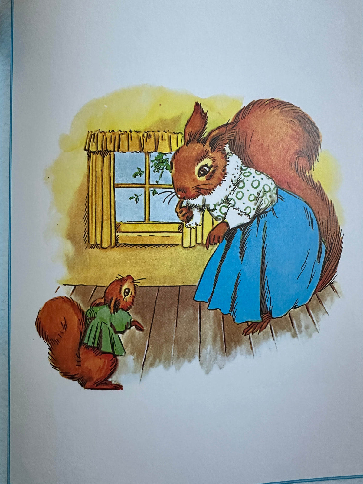 2000 Blackberry Farm: Mrs. Squirrel & Hazel - Jane Pilgrim (F. Stocks May Illust) Brockhampton Press - Honeyburn Books (UK)