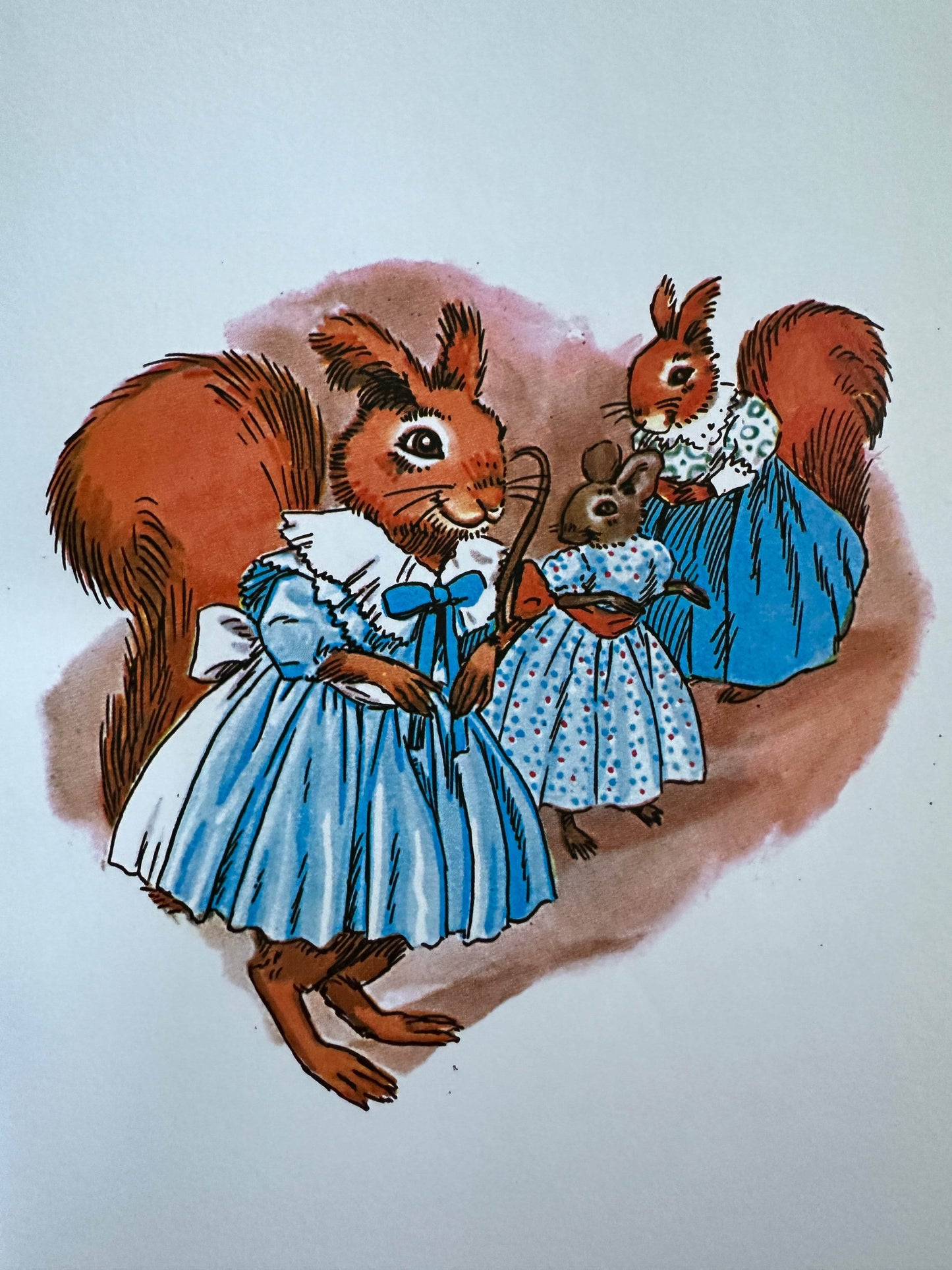 2000 Blackberry Farm: Mrs. Squirrel & Hazel - Jane Pilgrim (F. Stocks May Illust) Brockhampton Press - Honeyburn Books (UK)