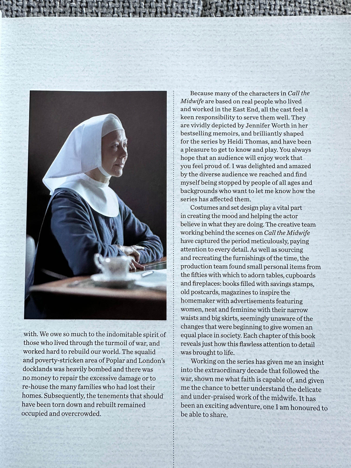 2012 Call The Midwife Official Companion To Series 1 & 2 - Heidi Thomas (HarperCollins) - Honeyburn Books (UK)