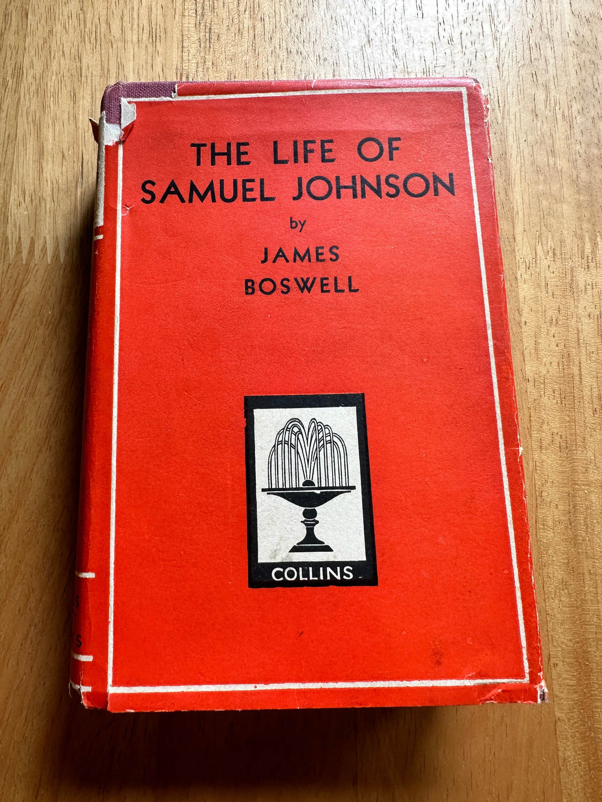 1953 The Life Of Samuel Johnson by James Boswell(Collins Pocket Classic) - Honeyburn Books (UK)
