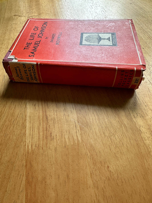 1953 The Life Of Samuel Johnson by James Boswell(Collins Pocket Classic) - Honeyburn Books (UK)