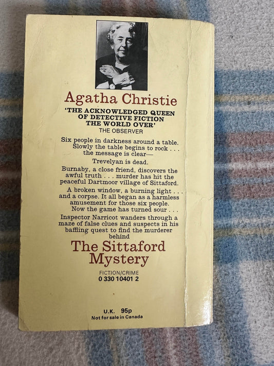 1981 The Sittaford Mystery - Agatha Christie(Pan Books) - Honeyburn Books (UK)
