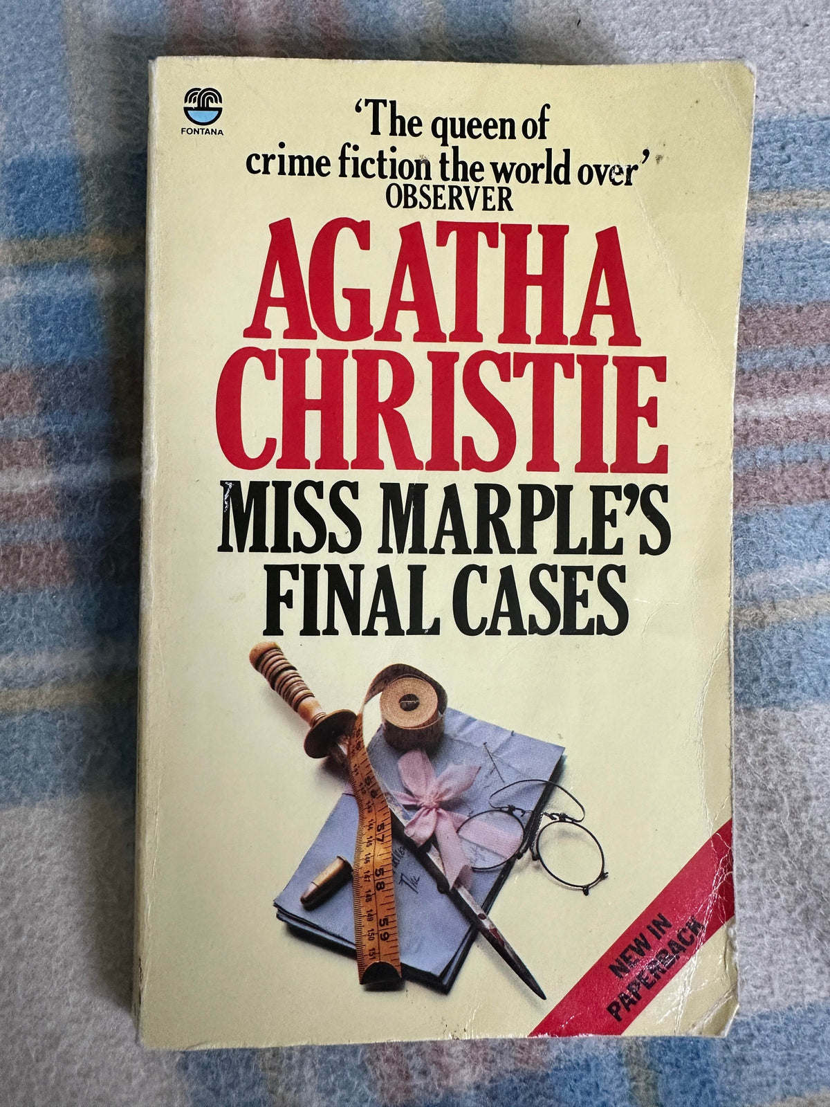 1981 Miss Marple’s Final Cases - Agatha Christie(Fontana) - Honeyburn Books (UK)