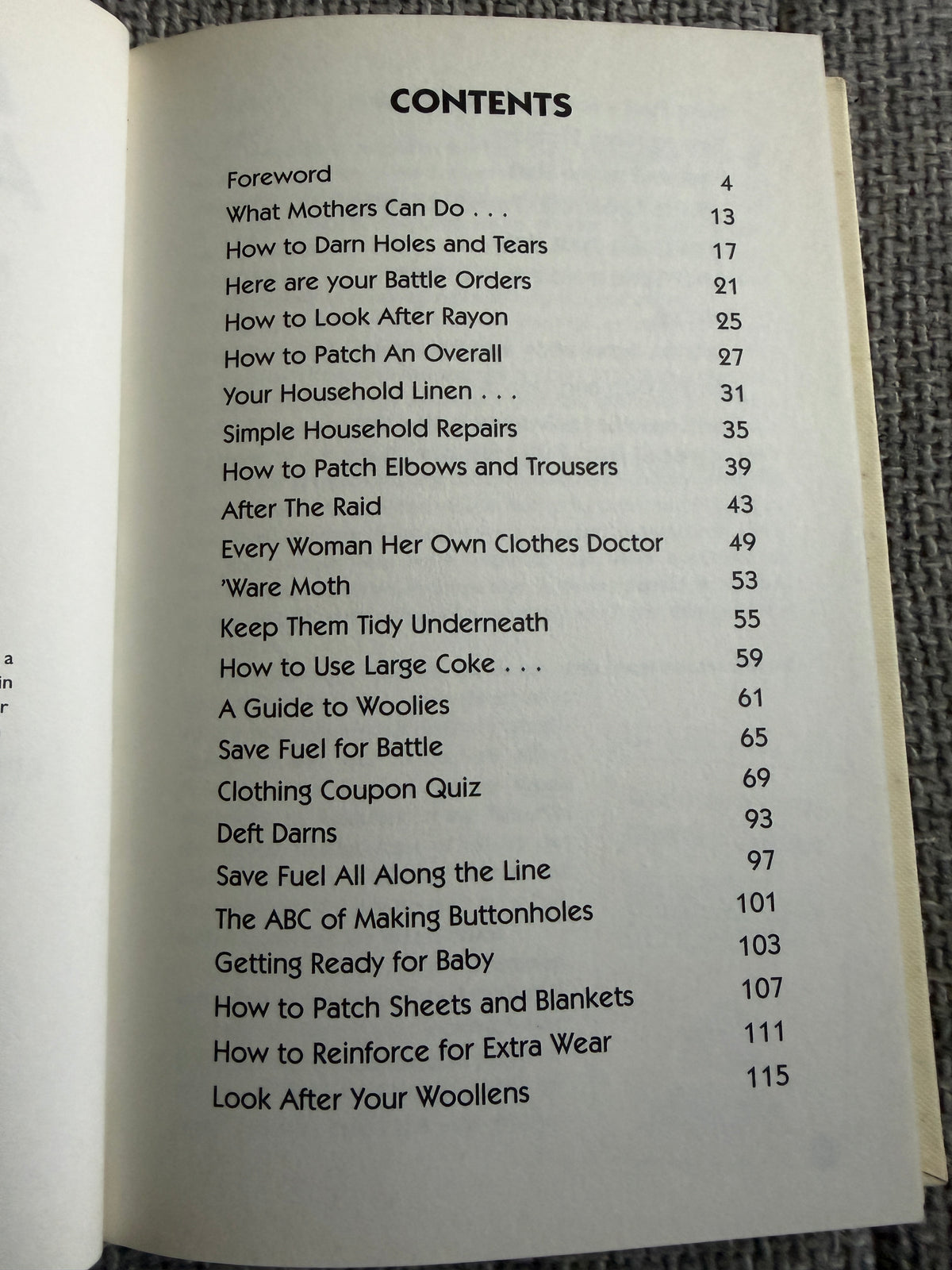 2007*1st* Make Do & Mend Keeping Family & Home Afloat On War Rations - Jill Norman (Michael O’Mara Books) - Honeyburn Books (UK)